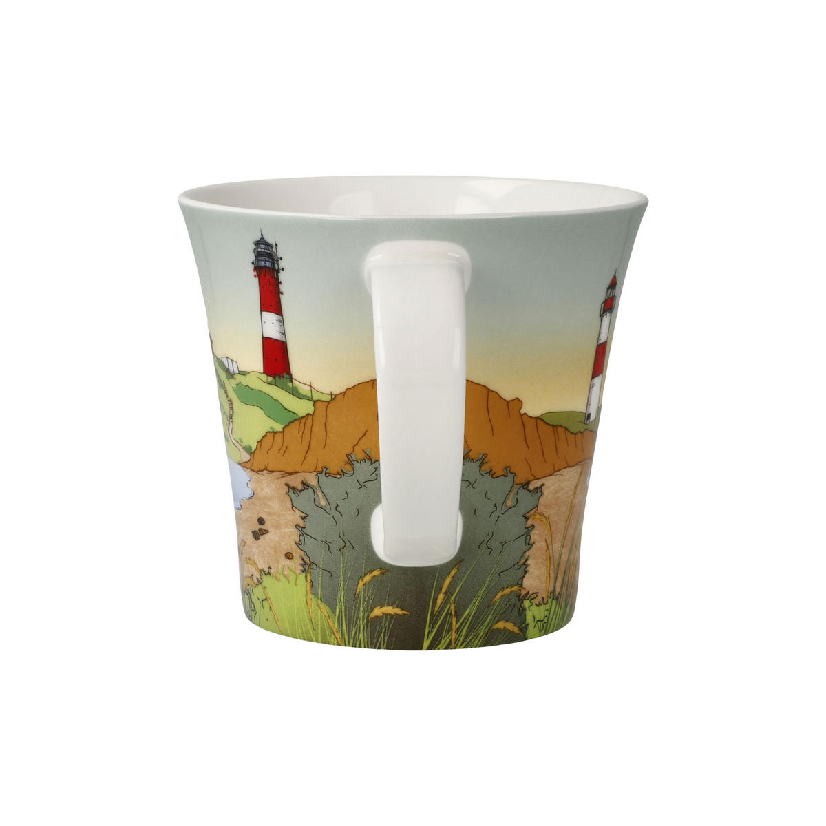 TEETASSE Sylt, Fine Bone China, Bunt, 350 ml - Multicolor, Keramik (0.35L) - Goebel