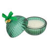 DUFTKERZE Weihnachten 50 g - Grün, Glas (7.9/9.5cm) - Atmosphera Createur d´interieur