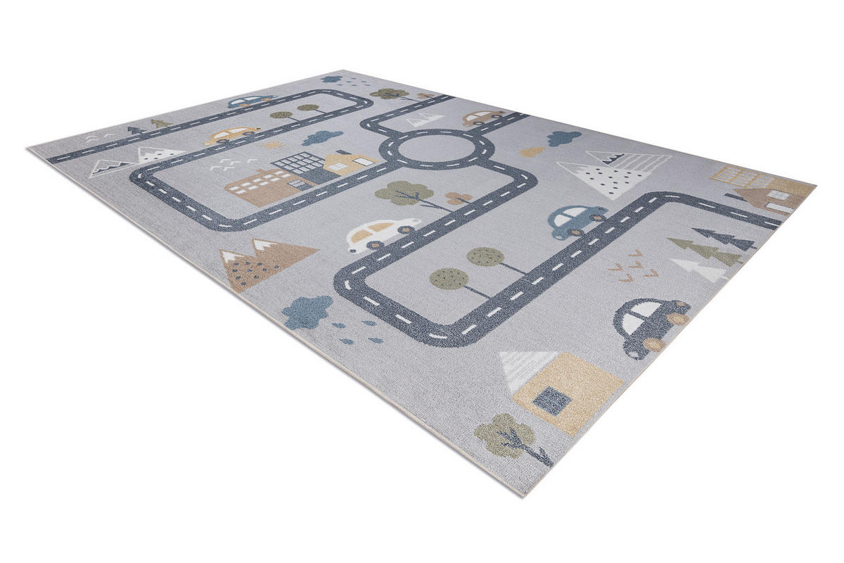 TEPPICH Bono 180/270 cm - Grau, Textil (180/270cm) - rugsX