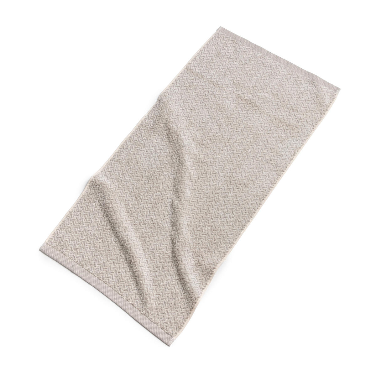 HANDTUCH BROOKLYN - Kaschmir/Naturfarben, Textil (50/100cm) - MÖVE