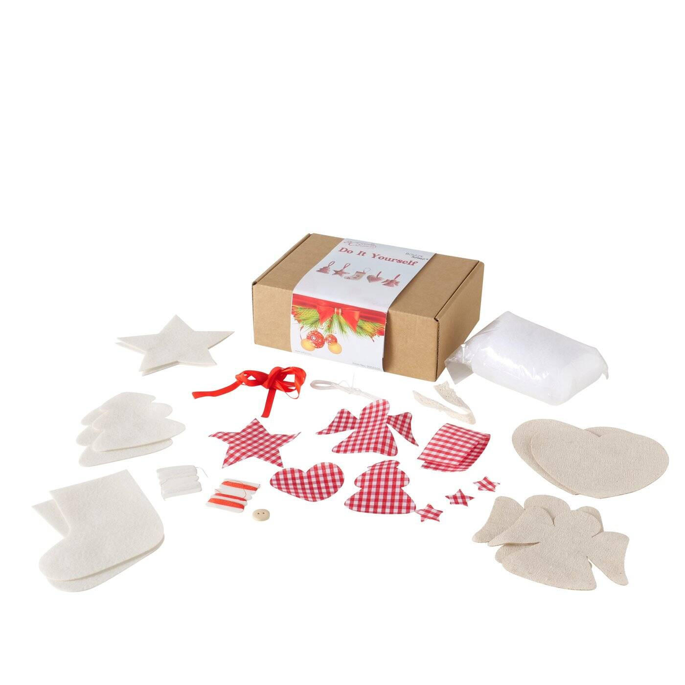 DEKORATIONSSET DIY - Multicolor, Textil (14.5/7/20cm) - Boltze Home