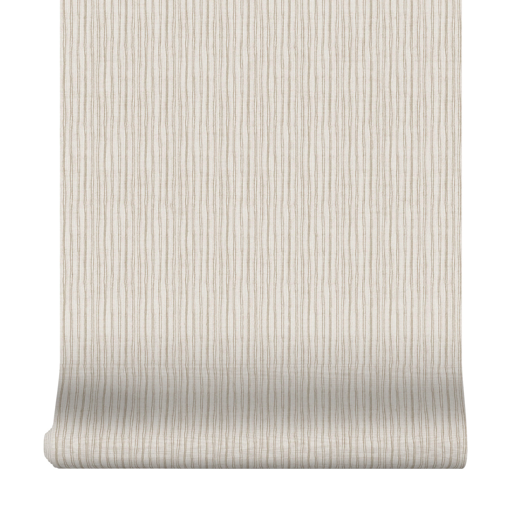 VLIESTAPETE - Streifen 1000x53cm - Beige, Papier/Kunststoff (53/1000cm) - Walldoctor