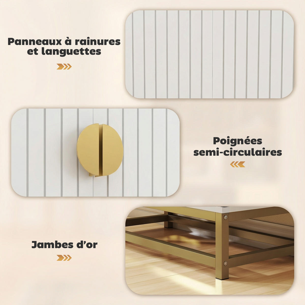 MEHRZWECKSCHRANK DE-11337 5 Böden & 12 Türregale Weiß - Weiß, Holzwerkstoff (29/119.5/58cm) - ComfortXL