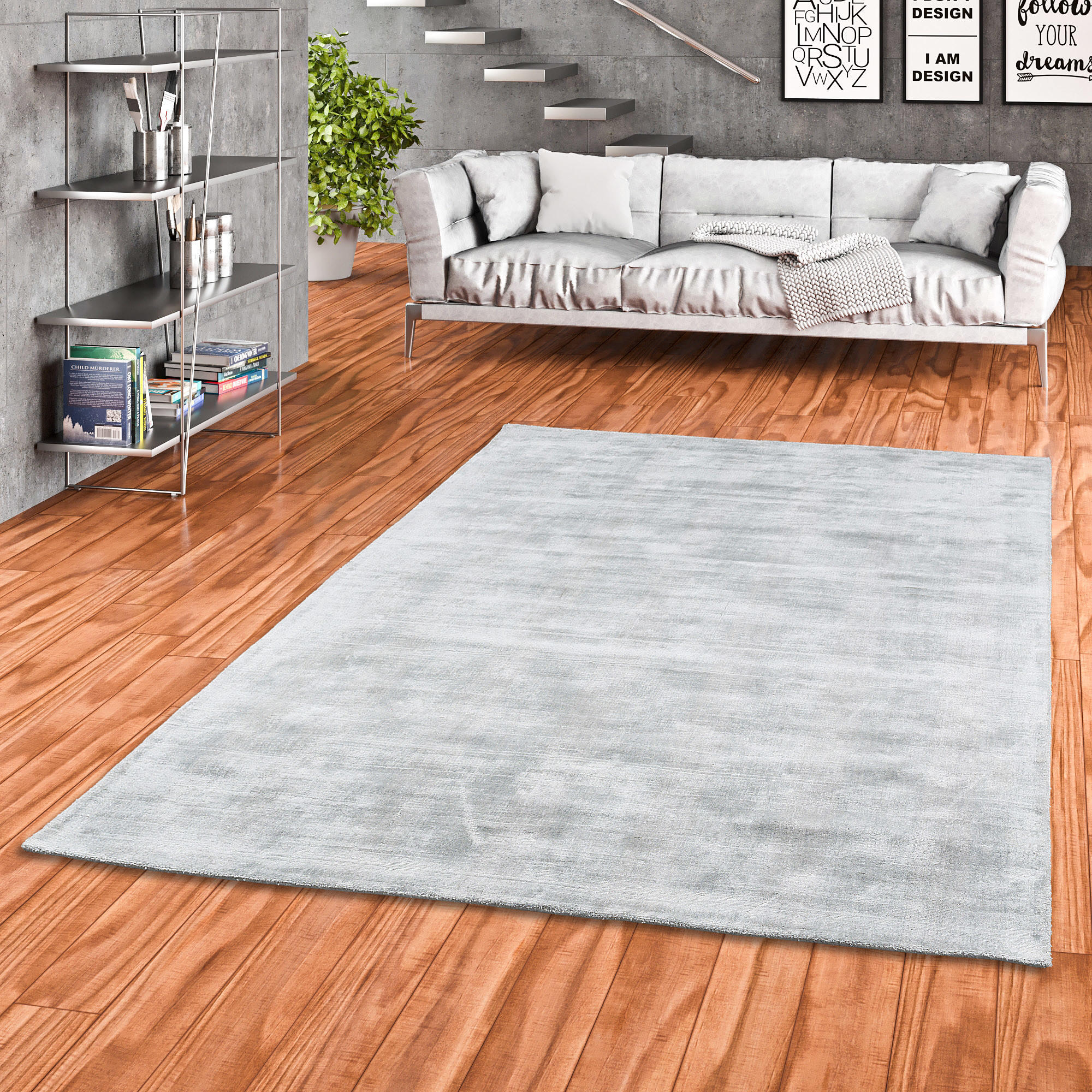 LUXUS DESIGNER TEPPICH ROMA - Grau, Textil (70/300cm) - Pergamon