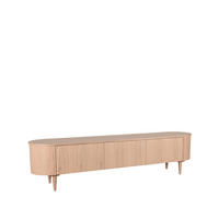 TV-MÖBEL Oliva Beige 47/220/55 cm - Beige, Holz (220/55/47cm) - LABEL51
