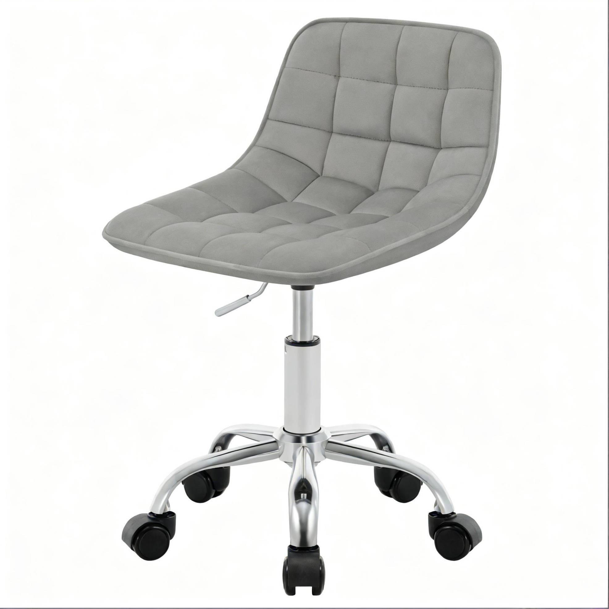 Ivmeu Bürohocker Hellgrau 43x67.5x43 cm