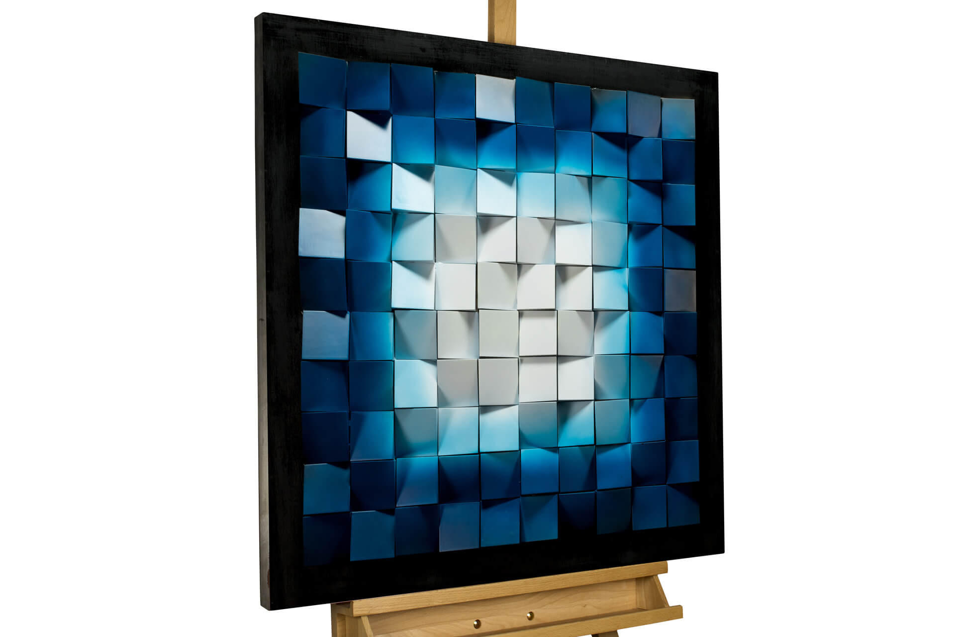 Kunstloft Wandbild Blau, Weiß 6.8x75 cm