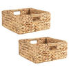 AUFBEWAHRUNGSKÖRBE LANZI 2ER-SET - Naturfarben, Naturmaterialien (32/15/32cm) - IDIMEX