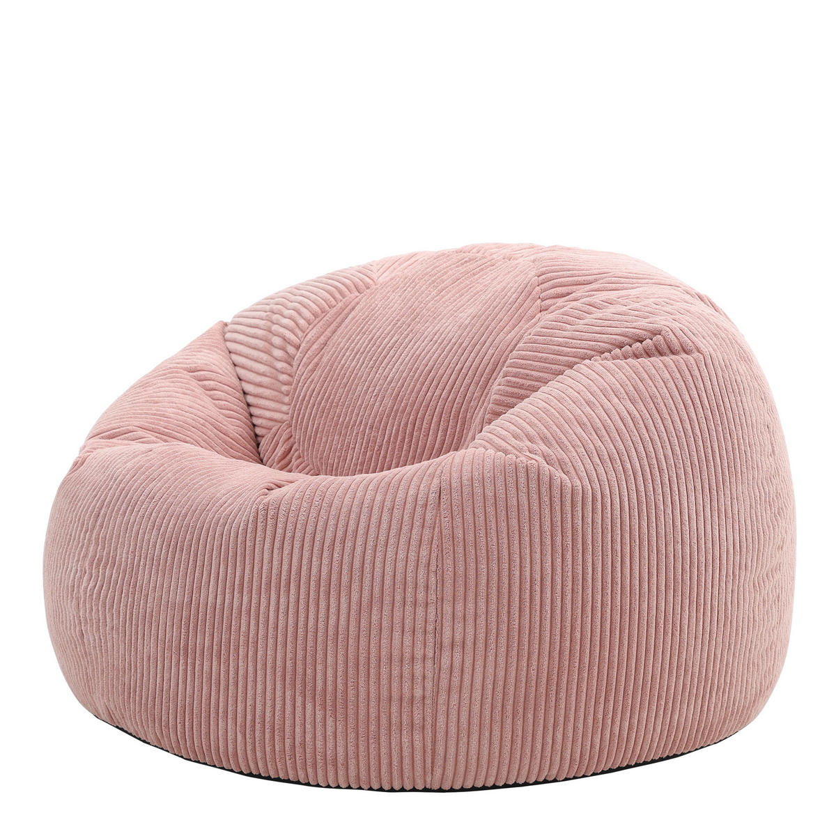 SITZSACK Klassisch Kingston, Cord - Pink, Textil (85/50/85cm) - icon