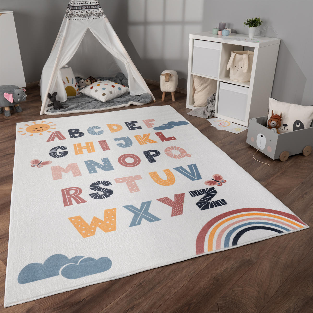 KINDERTEPPICH 200/280 cm Eliz 394 - Multicolor, Textil (200/280cm) - Paco Home