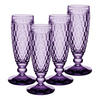 SEKTGLÄSER Boston Coloured Lavender 145 ml 4er Set - Lila, Glas (0.145L) - Villeroy & Boch