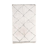 BERBERTEPPICH aus reiner Wolle 149x 250 cm - Beige, Naturmaterialien (149/250cm) - AFK Living