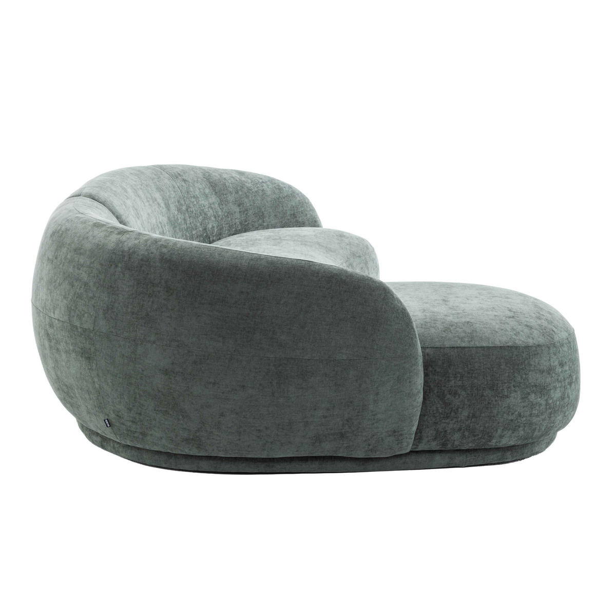 RECHTECKSOFA LINKS Harper 3er-Set, Grün - Grün, Holz/Textil (277/120cm) - Oviala