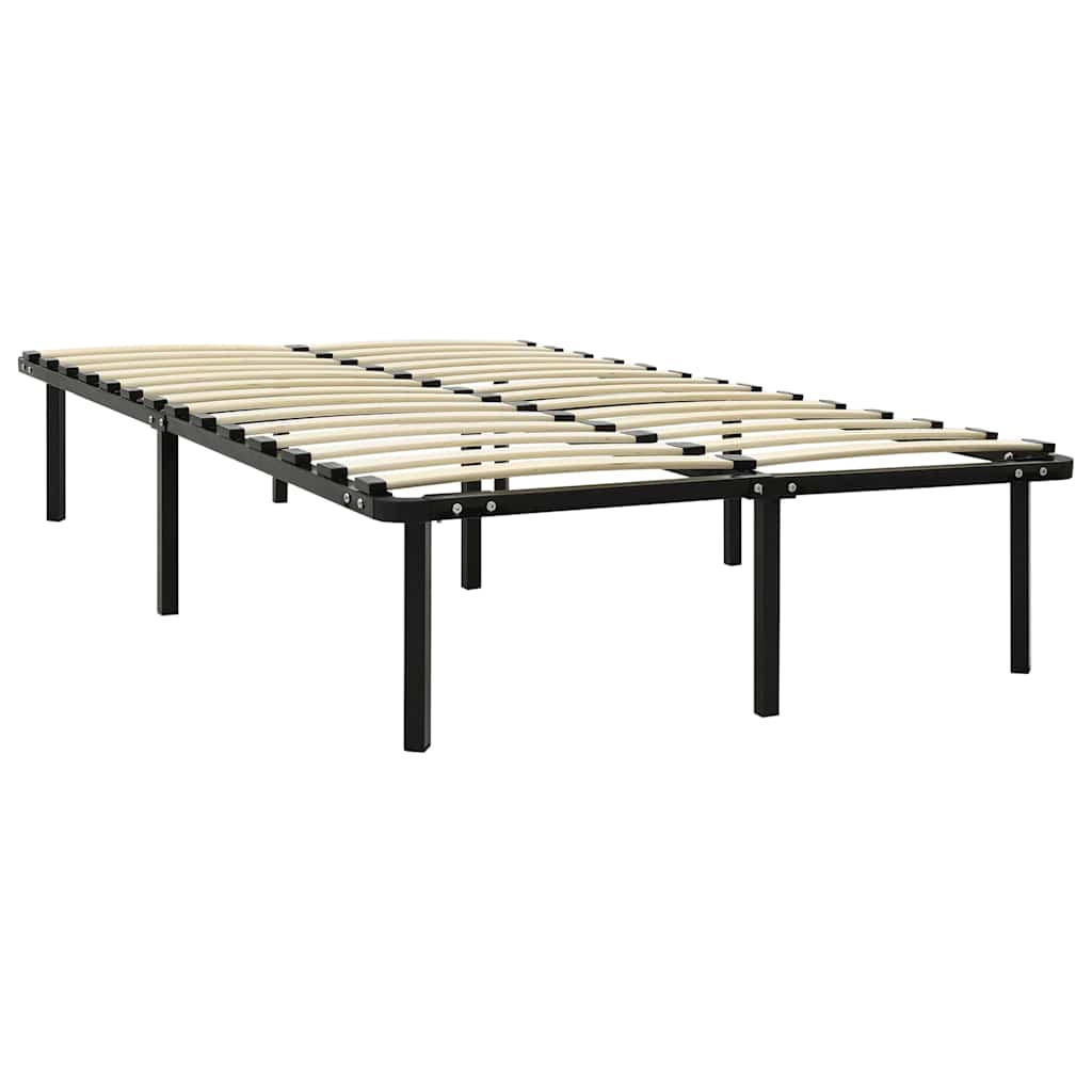 METALLBETT Herring 160/200 cm - Schwarz, Metall (160/200cm) - Nettlife