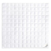 SOMMERBETTDECKE QUEEN Entendaunen leicht - Weiß, Naturmaterialien/Textil (240/220cm) - Daunenkönig