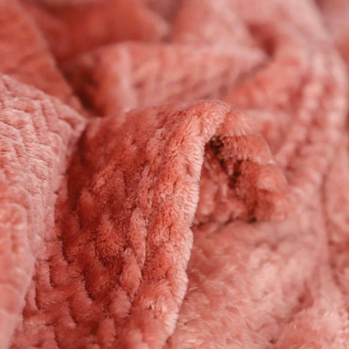 WOHNDECKE COMFY - Pink, Textil (150/200cm) - Esprit