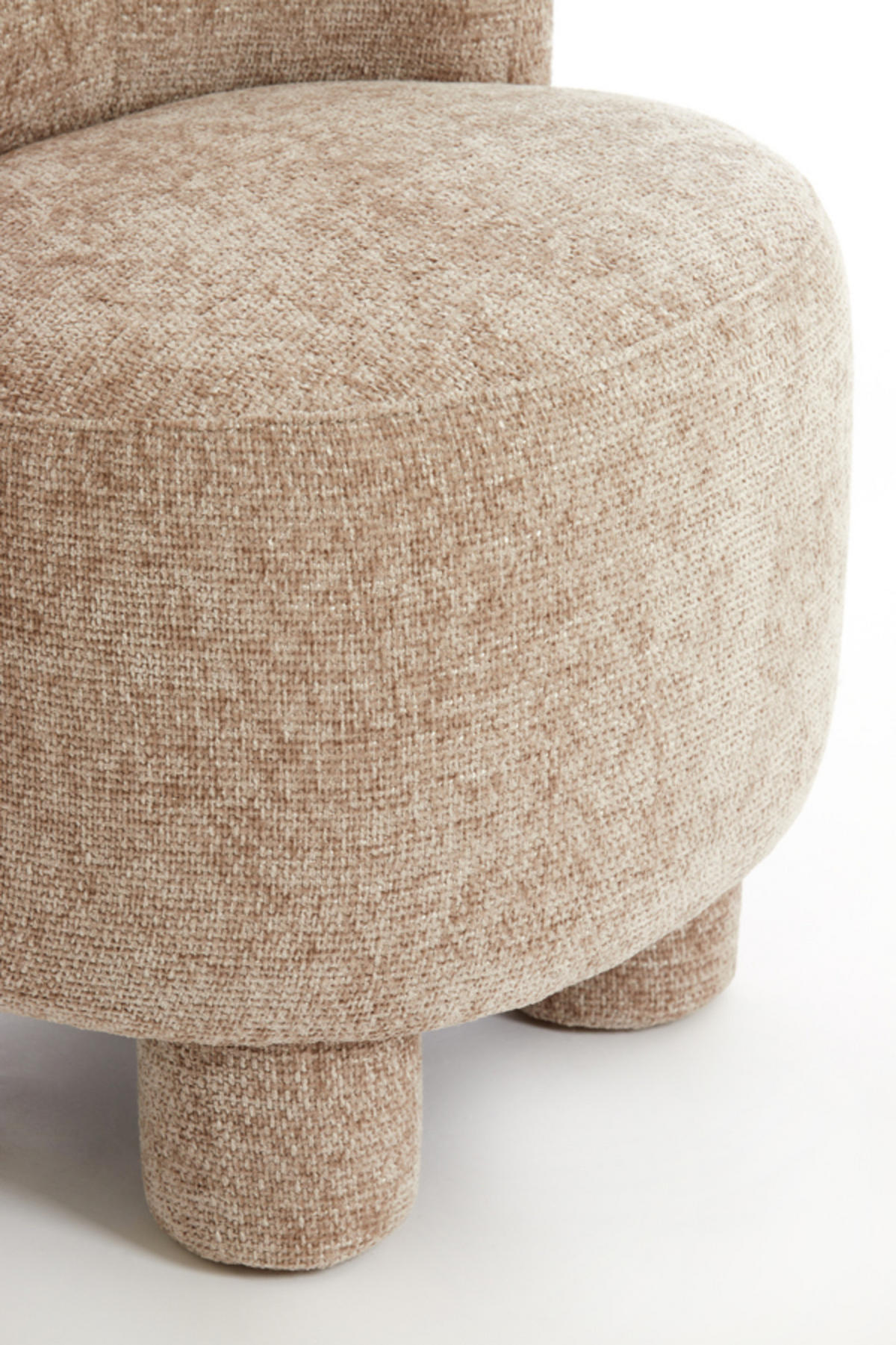 SESSEL Kamova Braun 65/65/78 cm - Beige, Holz (65/78/65cm) - Light & Living