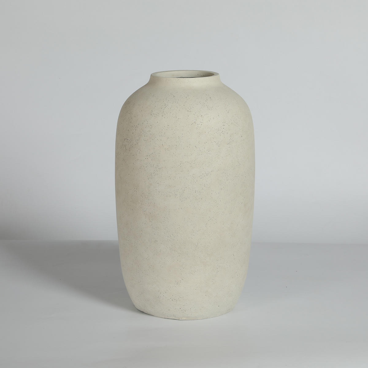 BLUMENTOPF 30/51 cm Weiß - Weiß, Naturmaterialen (30/51cm) - Oxeza