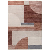 TEPPICH modern Flachgewebe MIRATONA Rot 160 x 240 cm - Rot, Textil (160/240cm) - Novatrend