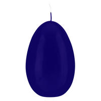 EIKERZEN XL Klarlack Royalblau 140 x Ø 100 mm, 2 Stück - Blau, Paraffin (10/14/14cm) - Kopschitz Kerzen