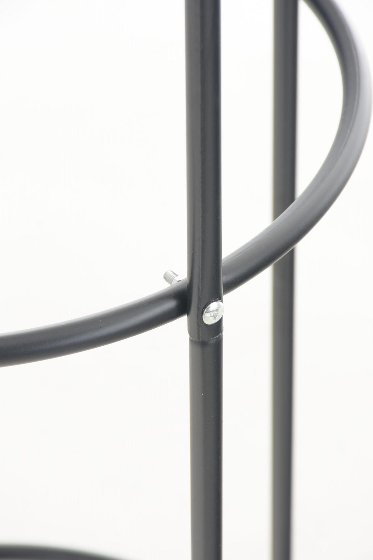 RANKGITTER 2 Metall Schwarz - Schwarz, Metall (38/190/38cm) - CLP