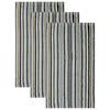GÄSTETUCH Unisex Life Style Stripes Beige 3er Pack Baumwolle - Multicolor, Textil (50/30cm) - Cawoe