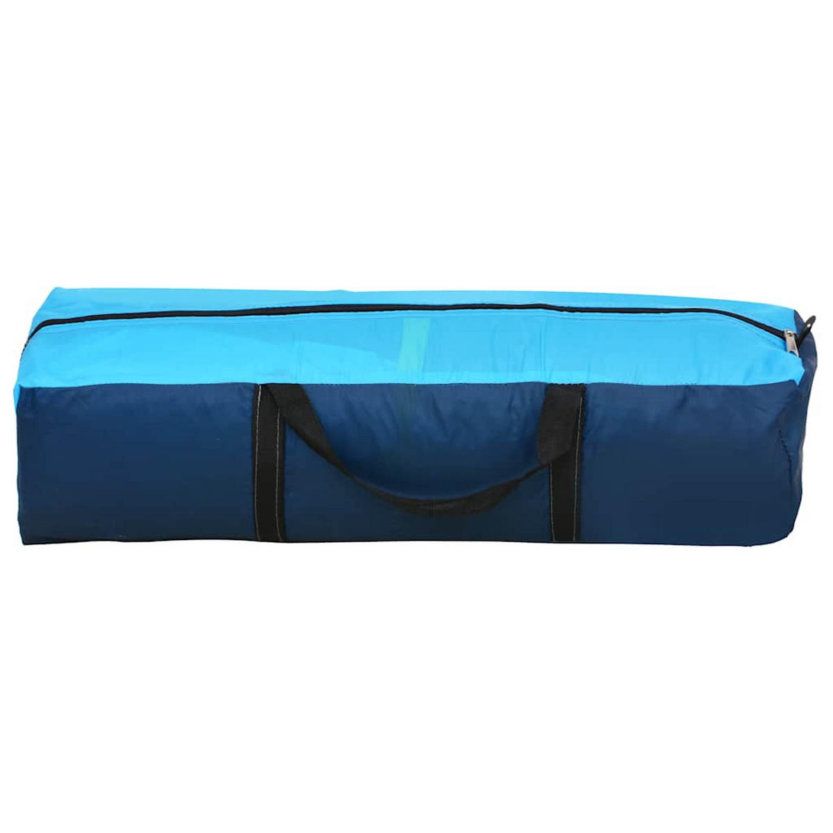 PARTYZELT Mit Led Und 4 Seitenwänden 3.6/3.6/2.3 M Blau - Blau, Textil (360/230/360cm) - vidaXL