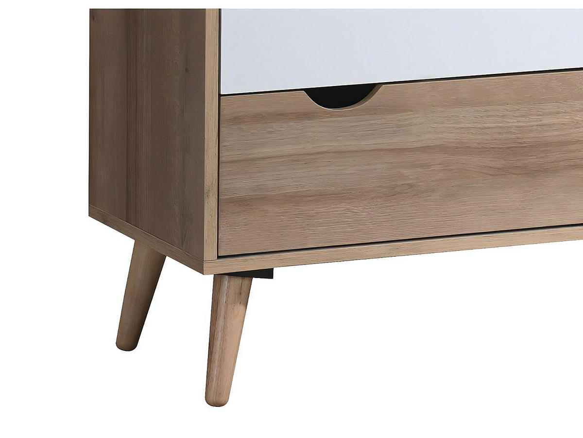 KOMMODE - 140 cm x 40 cm - holz - mehrfarbig Lurvia - Multicolor, Holz (140/76.5/40cm) - Vente-Unique