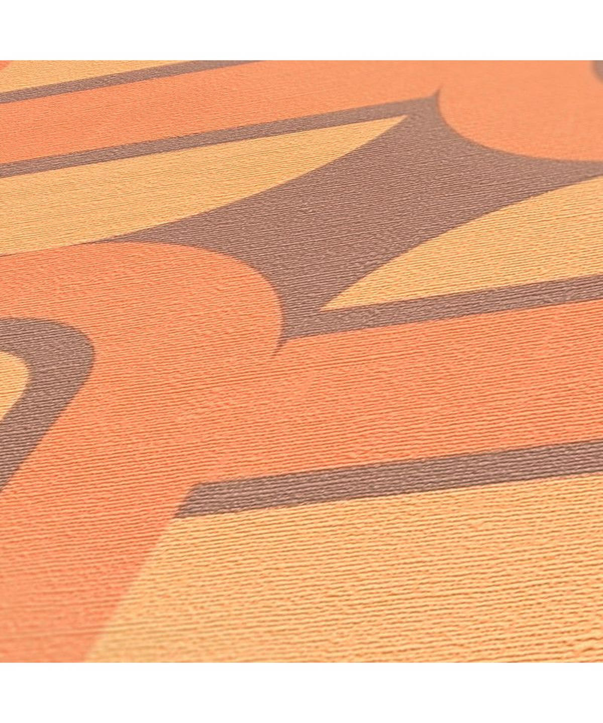 VLIESTAPETE Orange 53/850 cm - Orange, Textil (53/1cm) - KUNSTLOFT