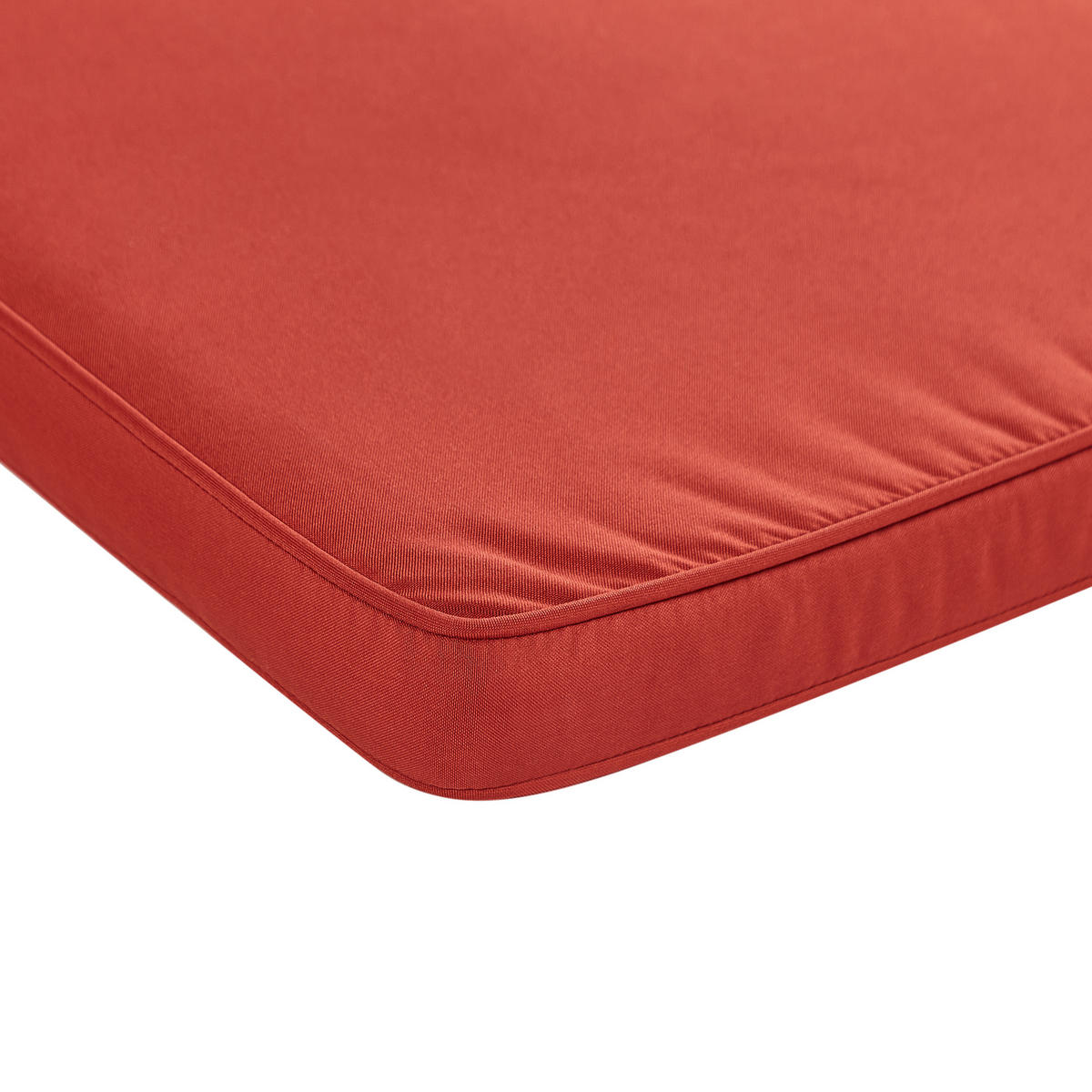 SITZBANKPOLSTER KISSEN Rot Vivara - Rot, Textil (169/5/50cm) - Beliani