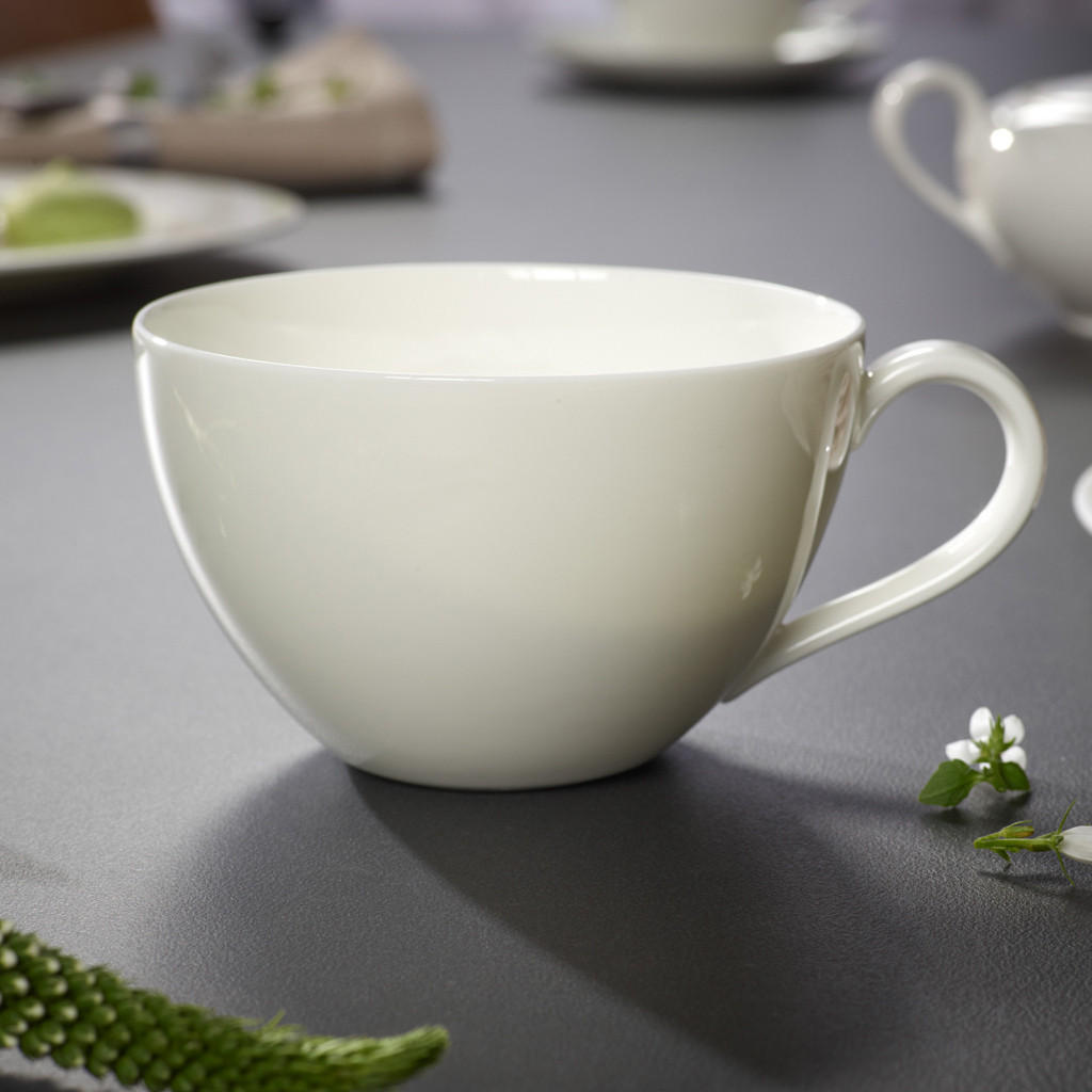 KAFFEETASSE Anmut weiß 280 ml - Weiß, Keramik (0.28L) - Villeroy & Boch