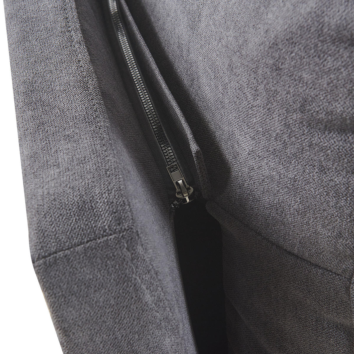 POLSTERBETT 160/200cm Dunkelgrau Melle - Dunkelgrau, Textil (160/200cm) - Beliani