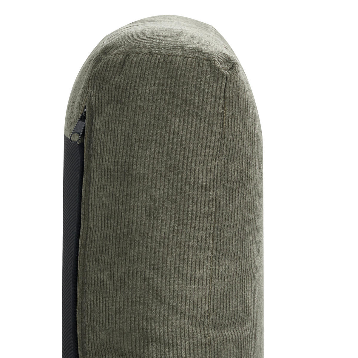 SESSEL Dunkelgrün Tuve - Hellbraun/Grün, Textil (88/85/90cm) - Beliani