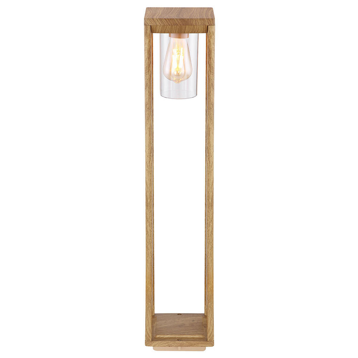 WEGELEUCHTE CANDELA Aluminium Braun - Braun, Metall (15/15/80cm)