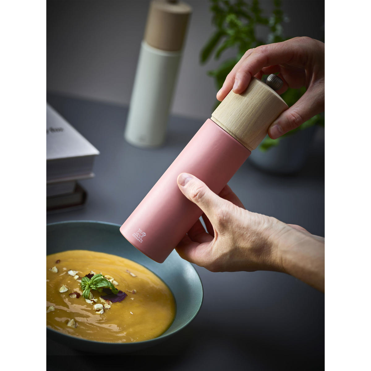 PFEFFERMÜHLE Boreal 21cm Buchenholz Altrosa Stahlmahlwerk - Rosa, Holz (5.4/21/5.4cm) - PEUGEOT