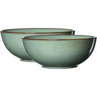 SERVIERSCHALEN Alicante Grün ø 25 cm 2er Set - Grün, Keramik (25/10/25cm) - Ritzenhoff Breker