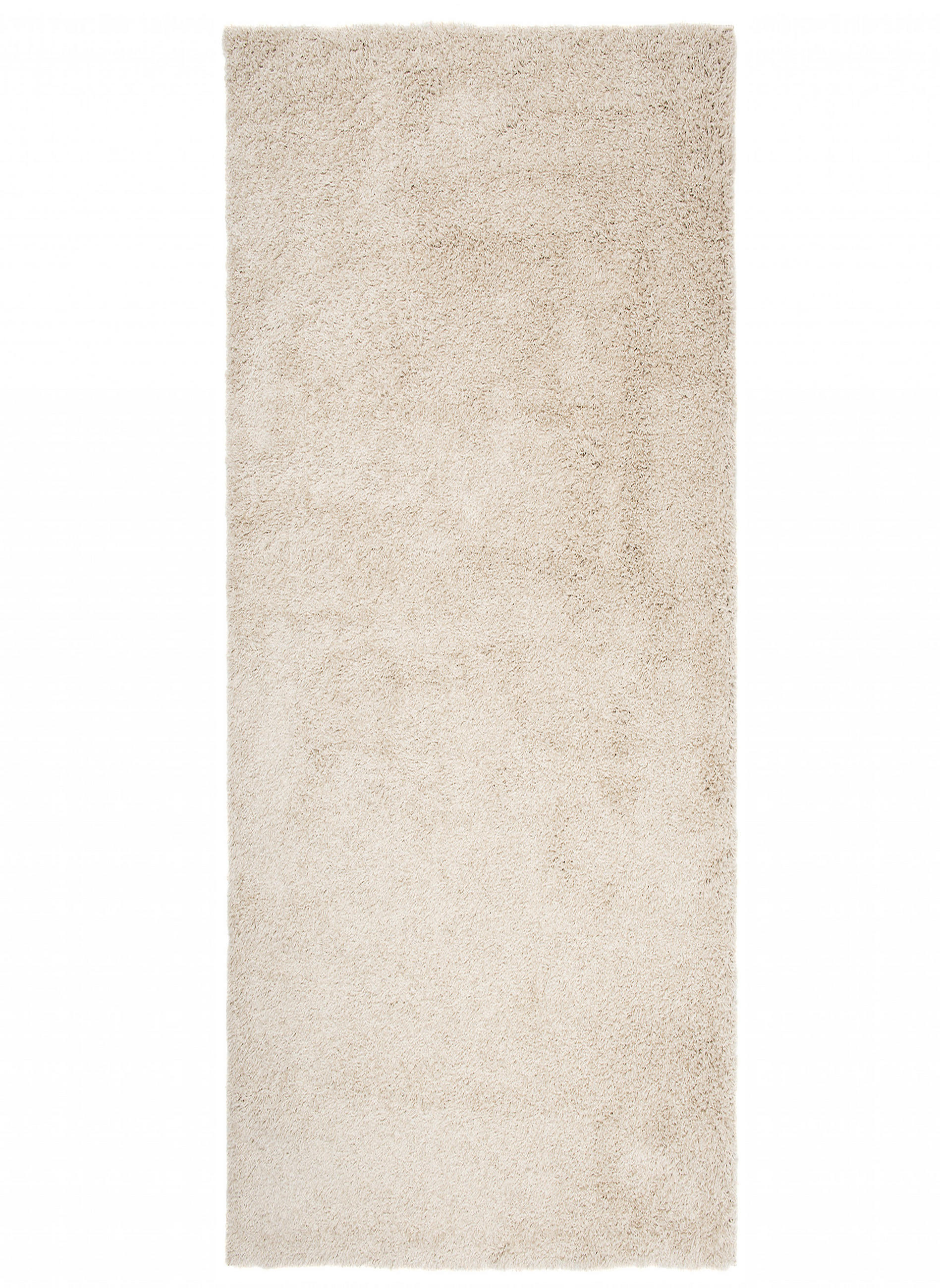 TEPPICHLÄUFER ESSENCE creme uni 80/500 cm - Creme, Textil (80/500cm) - Tapiso