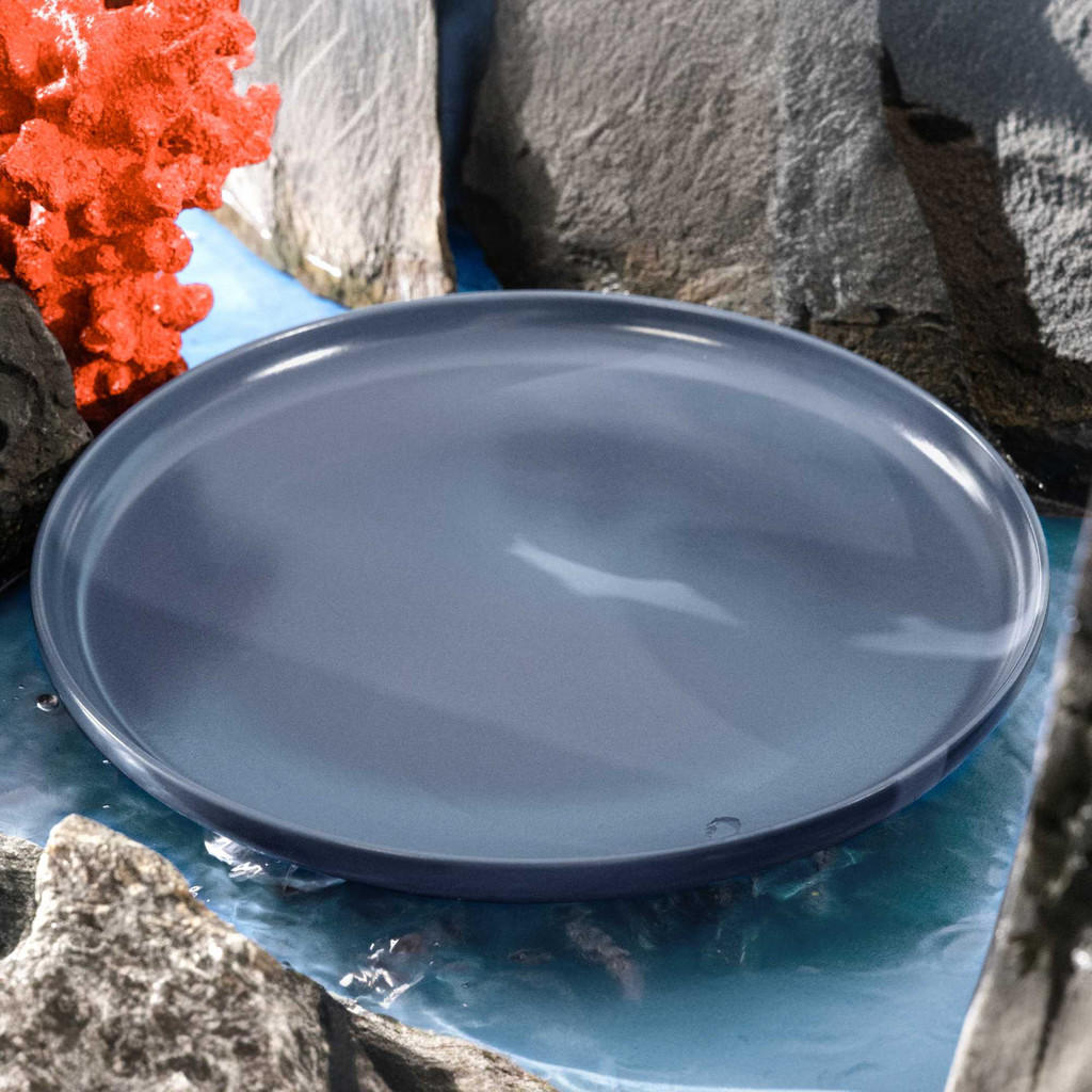 Thumbnail - Konsimo® Teller-Set, Blau, Keramik, 6-teilig, Rund, Made in Europe, Essen & Trinken, Geschirr, Teller, Speiseteller