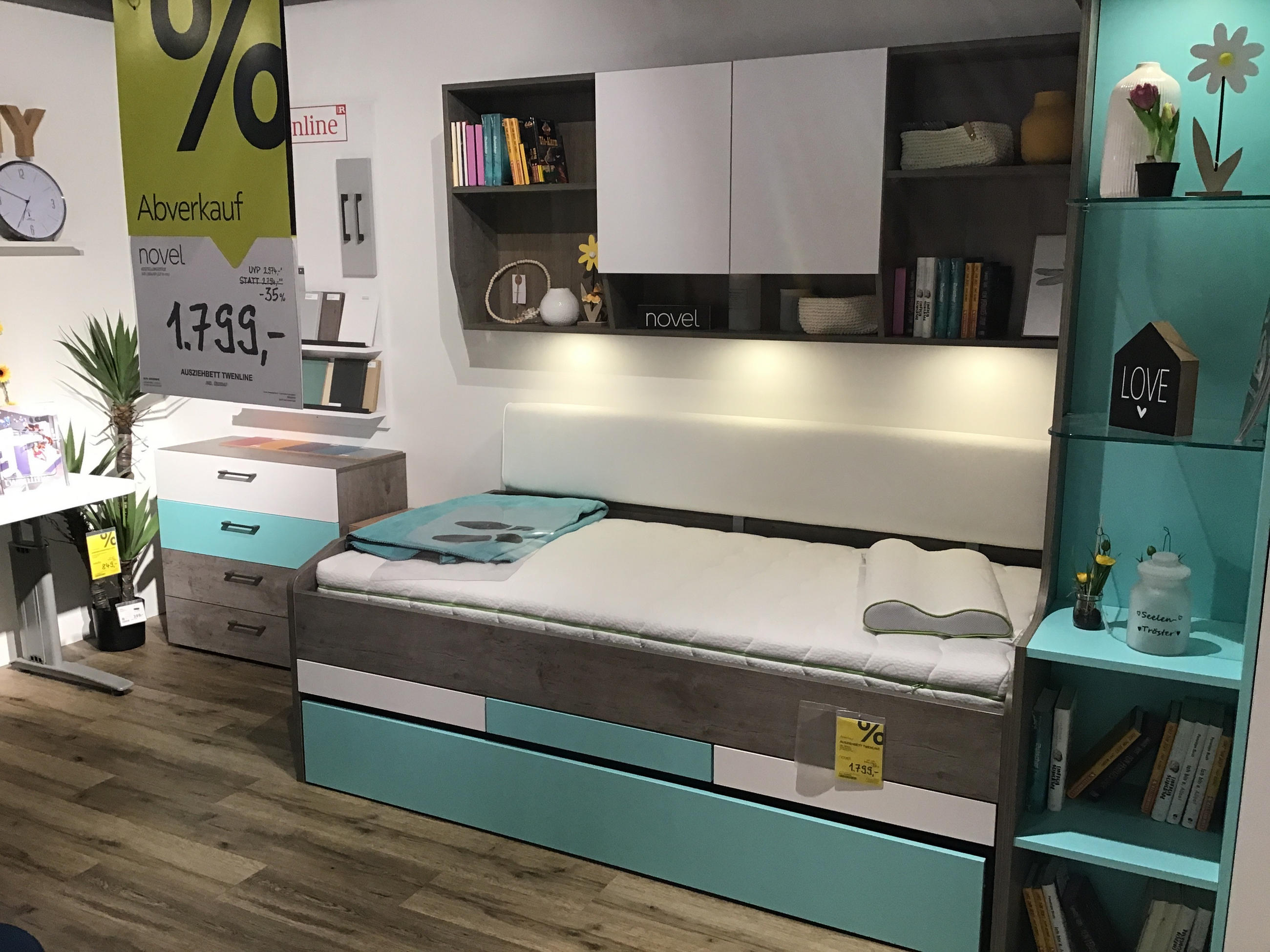 Ausziehbett Twenline - Novel