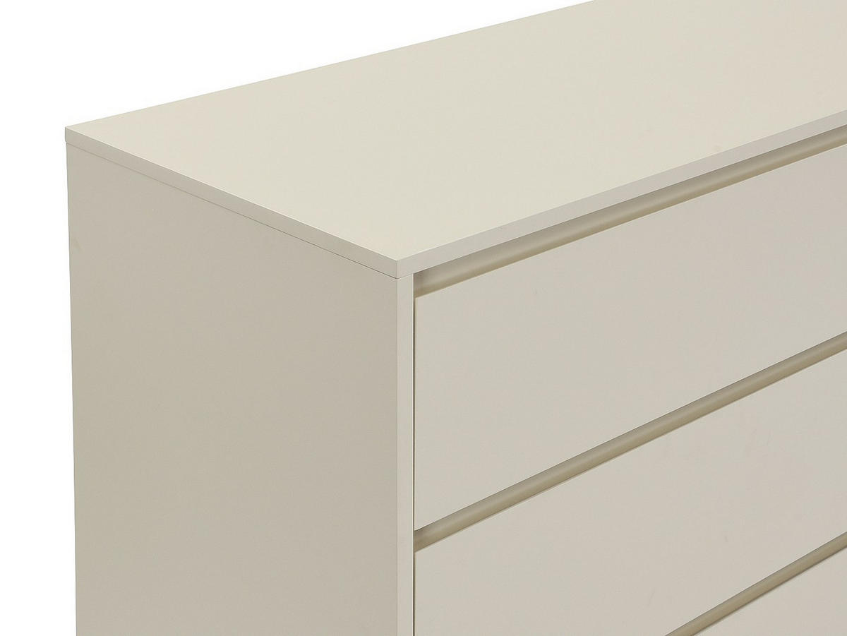 KOMMODE - 140 cm x 40 cm - holz - beige Korasa - Beige, Holz/Metall (140/82/40cm) - Vente-Unique
