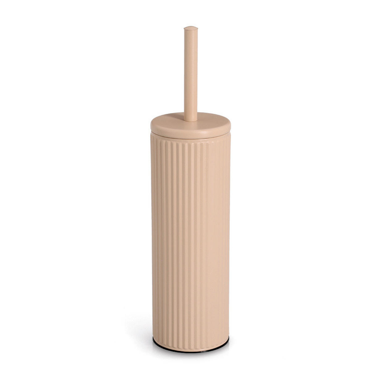 WC-BÜRSTE Metallbehälter Brass Tone Ø 9,7 cm - Creme, Metall (9.7/40/9.7cm) - ZELLER