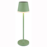 LED AUSSENLEUCHTE Solar Grün satiniert - Grün, Metall (11/11/41cm) - Globo Lighting