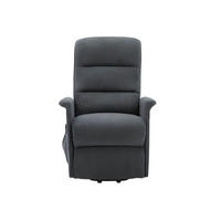 SESSEL mit gerader Rückenlehne - 1 Person - Stoff - Anthrazitgrau - - Anthrazit, Textil (73/100/94cm) - Vente-Unique