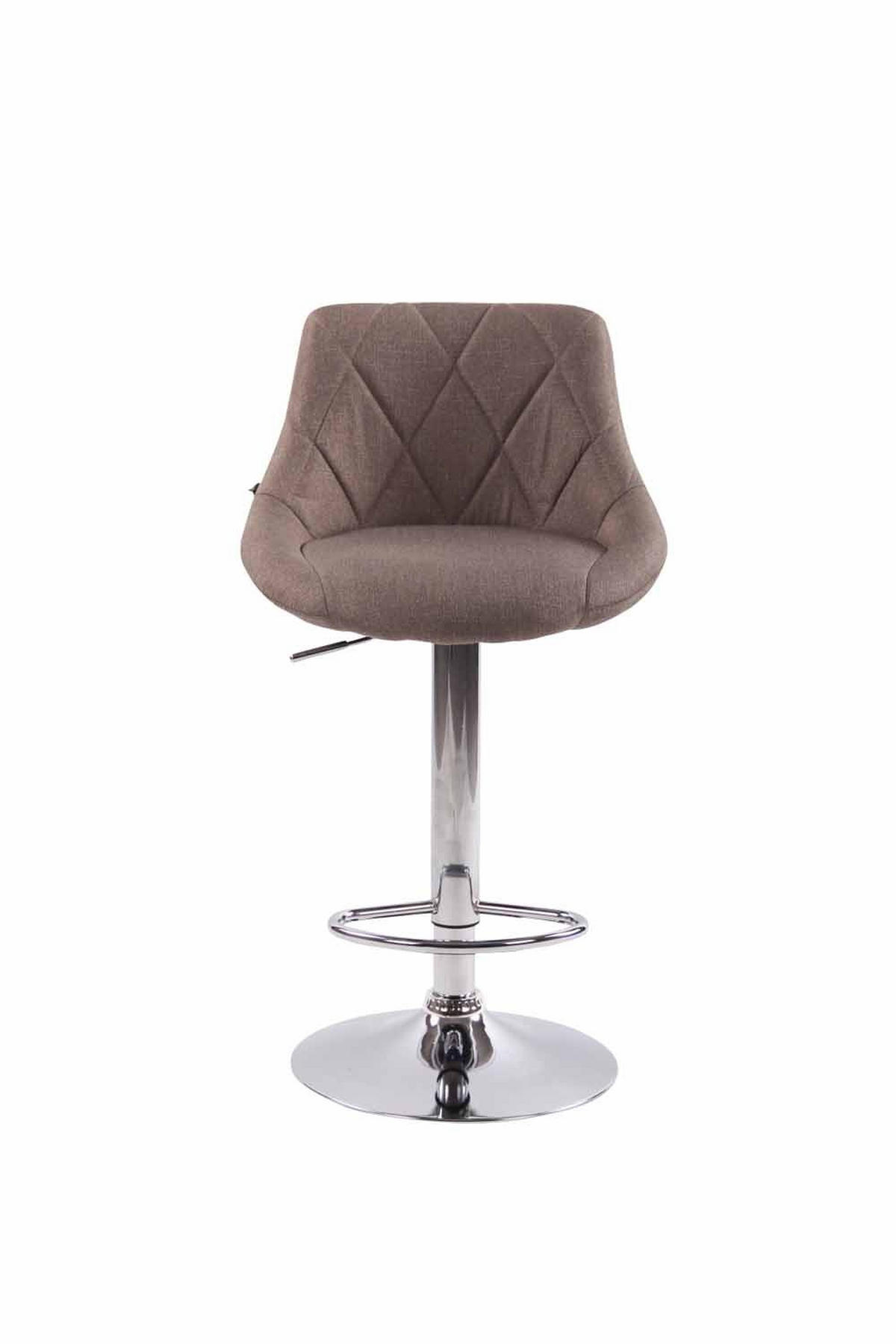 BARHOCKER Lazio 2er Set 83-104x46x49 cm taupe - Taupe, Textil (46/83/49cm) - furnicato