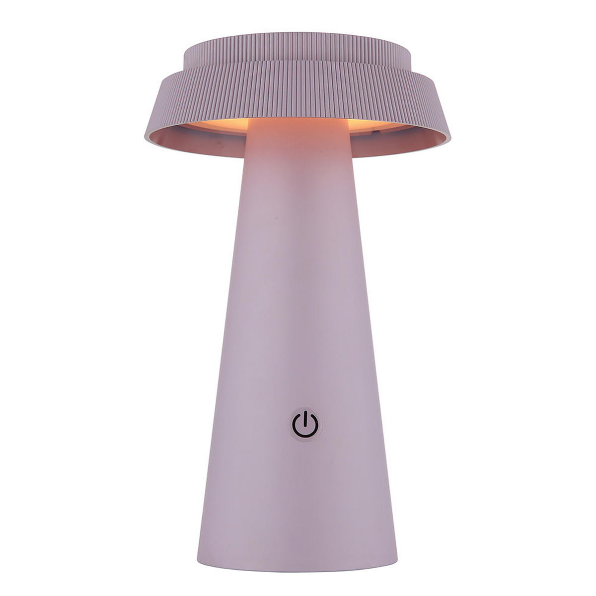 LED AUSSENLEUCHTE Rosa mit Touchdimmer - Rosa, Kunststoff (14/14/23cm) - Globo Lighting