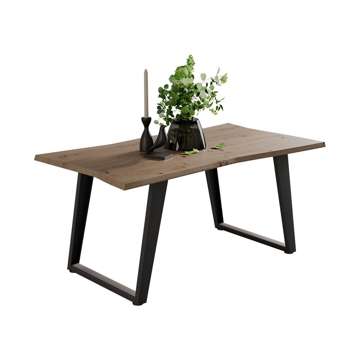 COUCHTISCH Yan Artisan 90 x 50 cm - Hellgrau, Holzwerkstoff (50/90/40cm) - Vicco