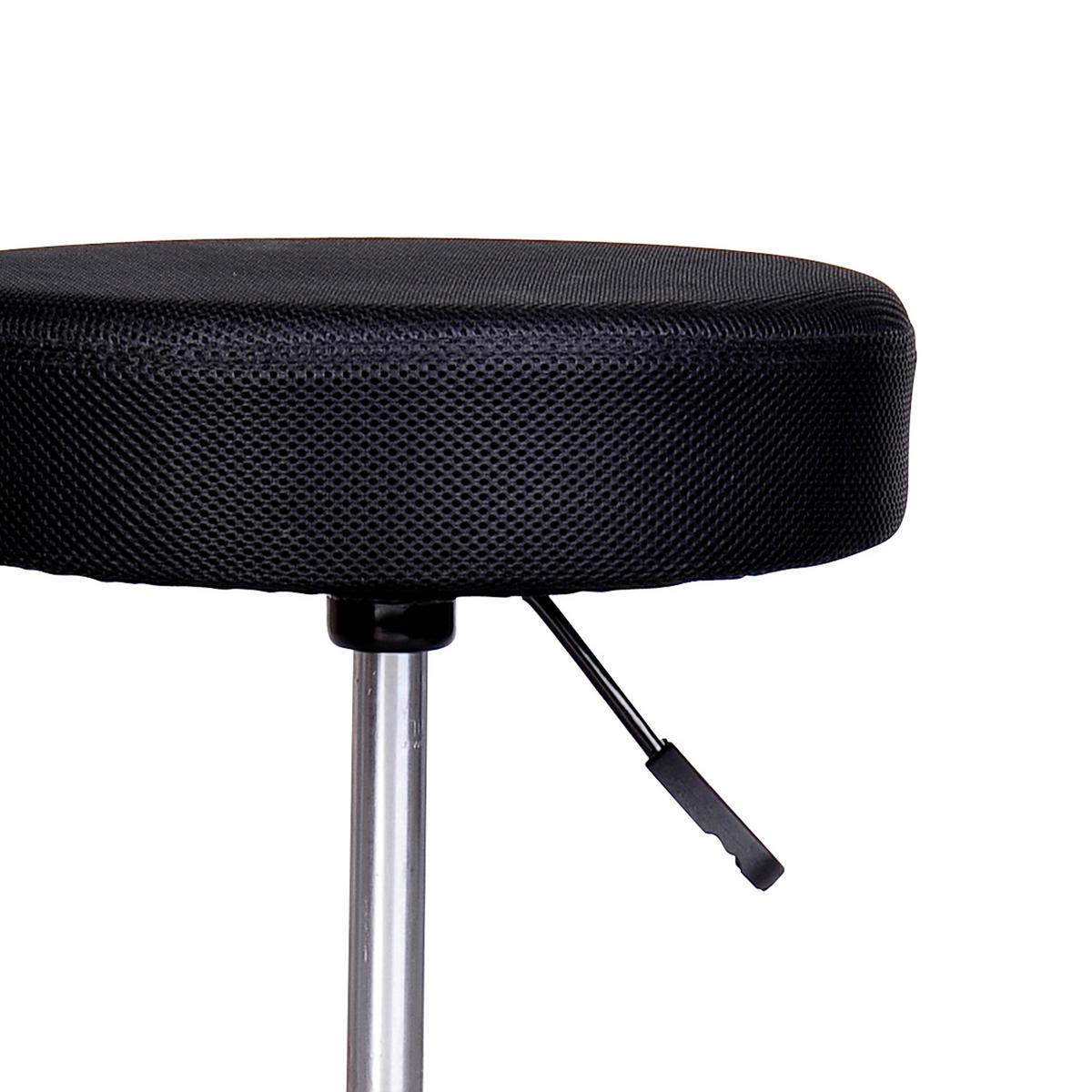 BÜROHOCKER DE-18004 höhenverstellbar mit 3 Hussen Schwarz - Schwarz, Holzwerkstoff (35/54/35cm) - ComfortXL