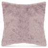 KISSENHÜLLE Faux Rabbit Flieder 45x45 cm - Flieder, Textil (45/45cm)