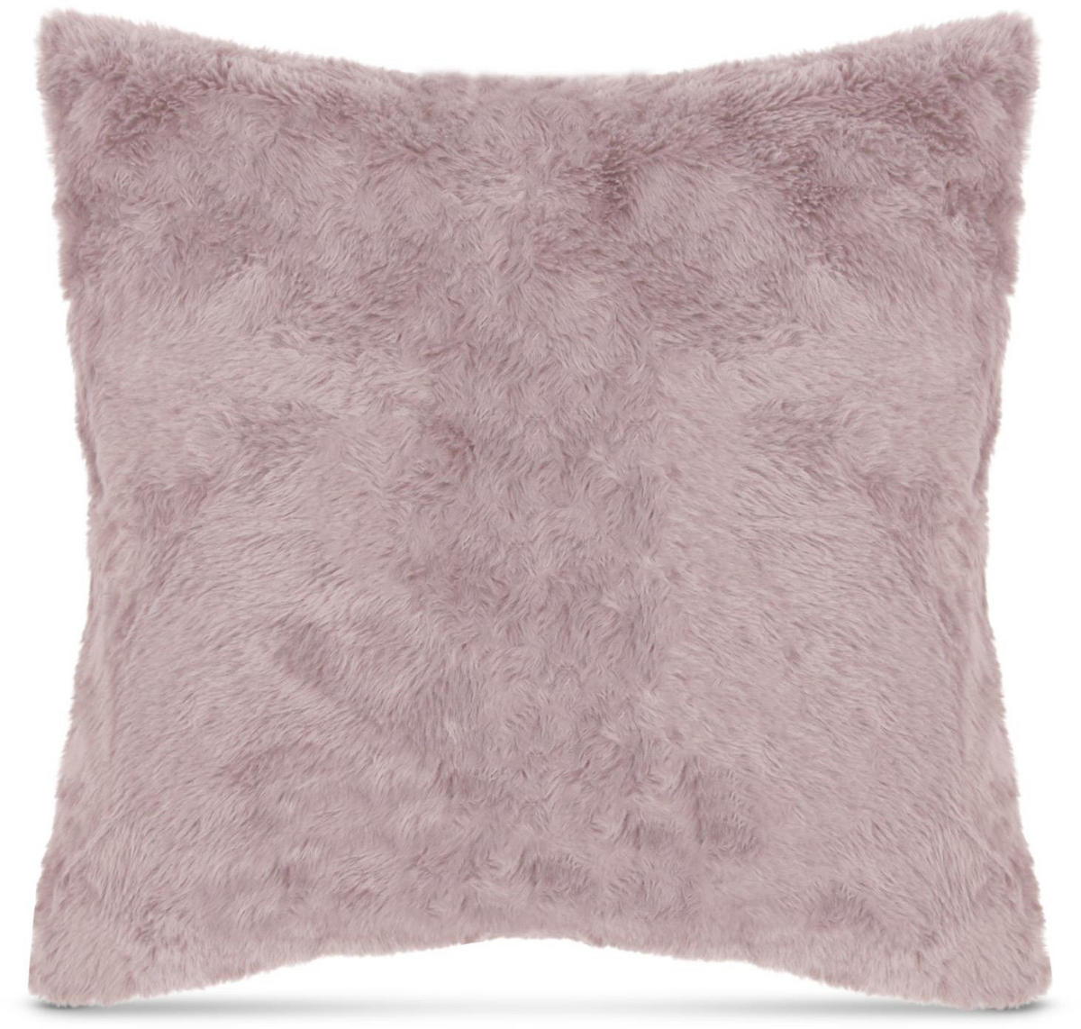KISSENHÜLLE Faux Rabbit Flieder 45x45 cm - Flieder, Textil (45/45cm)