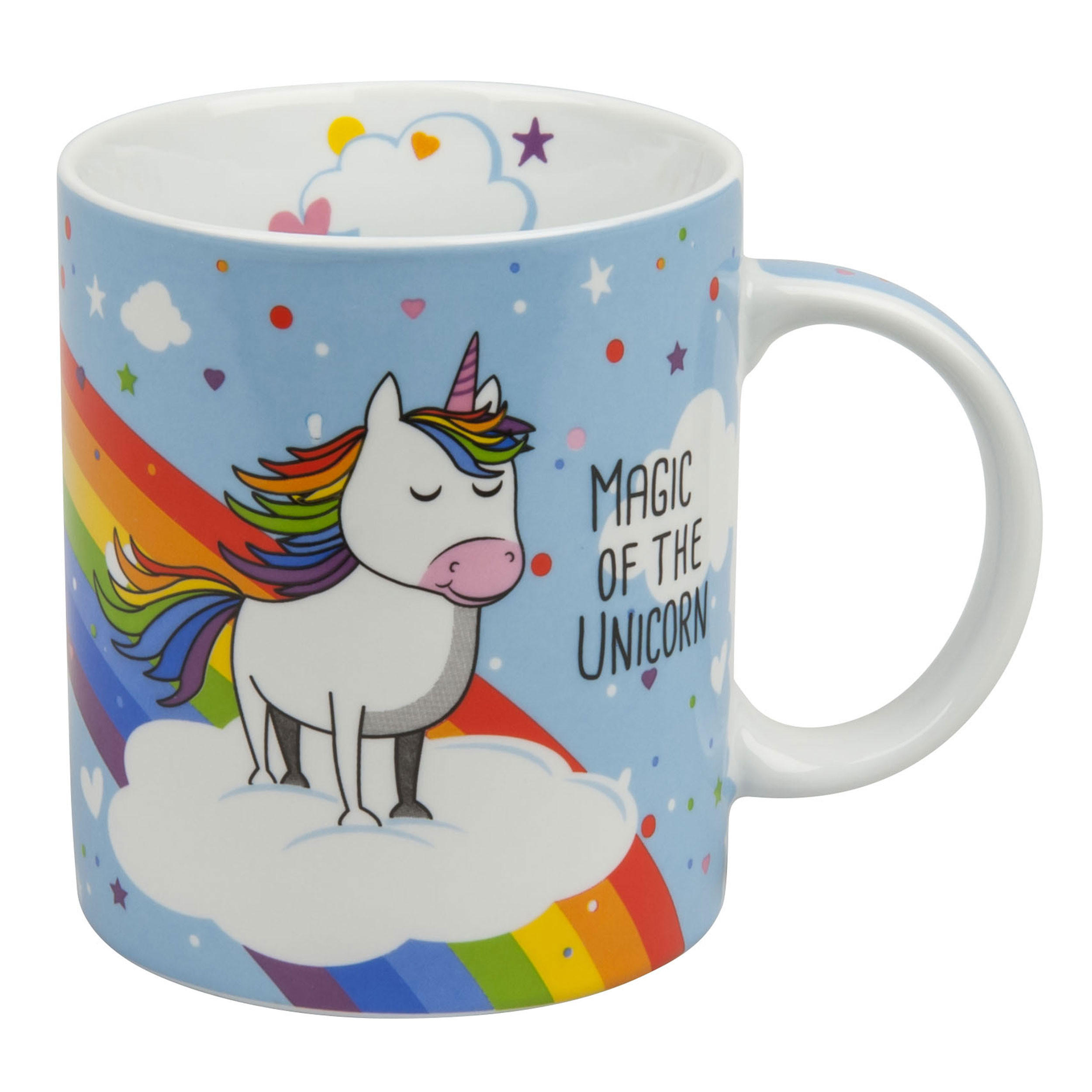 KAFFEEBECHER The Magic of the Unicorn - Naturfarben, Keramik (0.3L) - Könitz